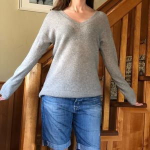 Stevan Allen 100% cashmere Grey Sweater Small